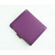 Organizer cover with rings, purple, for notepad, diary, planner, A5, eco leather, Unbranded