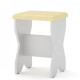 Kitchen stool Kompanit T-1 alba (white)