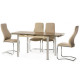 Dining table Vetro Mebel T-231 Coffee-Mocha