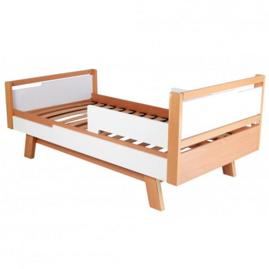 Crib Veres Manhattan white-beech 190*80 cm (27.1.1.32.15)