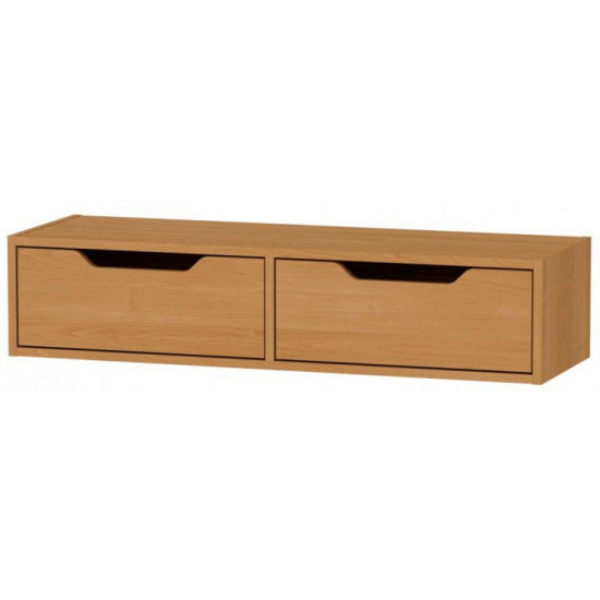 Wall mounted dressing table Companit Trumo-11 Alder (100x32.5x22 cm)