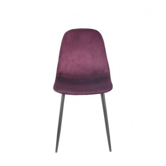 Chair Vetro M-10 (M-10) eggplant velor