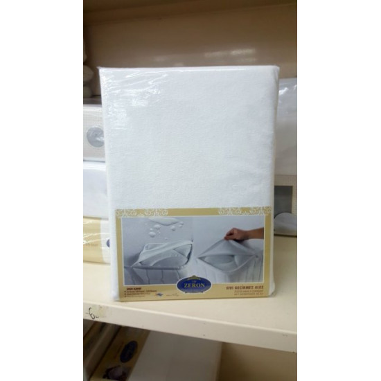 Zeron waterproof mattress cover with elastic at corners 180*200, Türkiye Code 8452