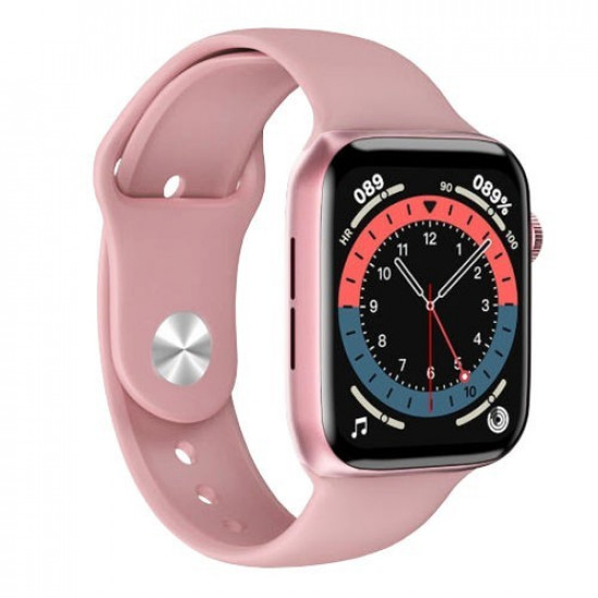 Smart Watch Series 6 HW22, 44mm Aluminium, голосовий виклик, pink