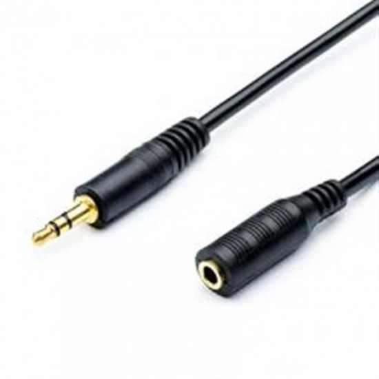 Подовжувач Audio Aux 3.5мм-3.5мм Atcom 1.8m Black