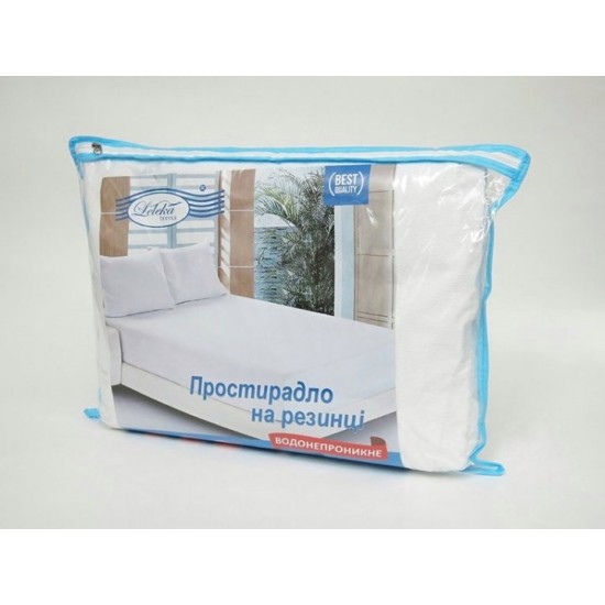 Mattress cover Leleka Antiwater 90*200*25 cm white