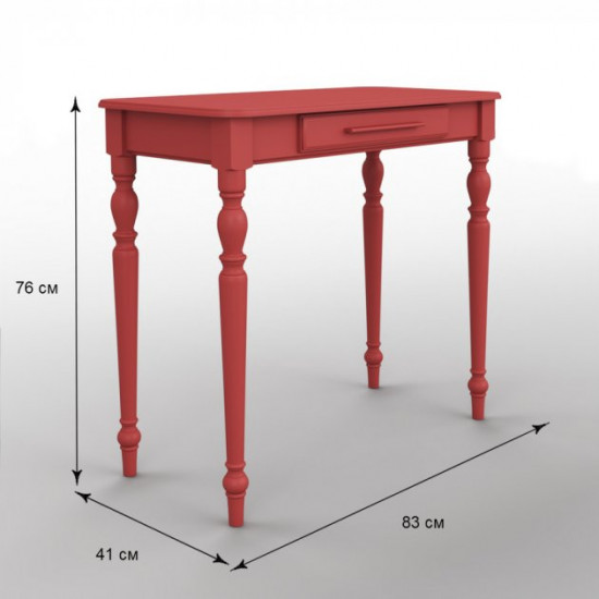  Туалетный столик Fenster Рафаэль Красный