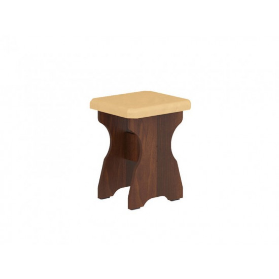 Stool-1 Infantry Walnut + Coffee