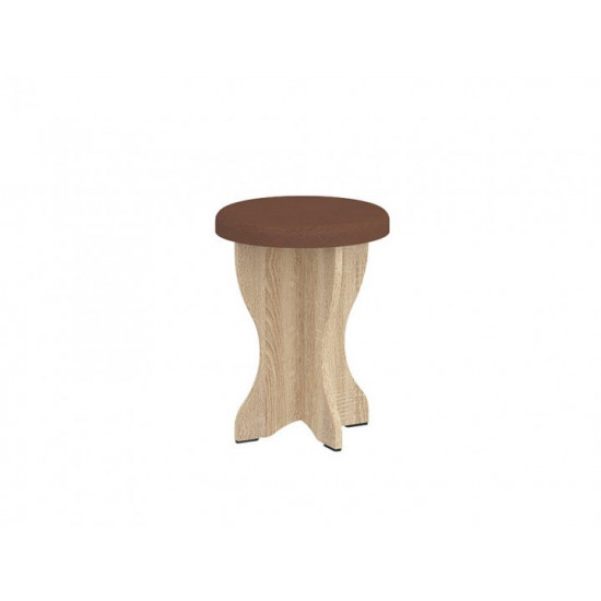 Stool-2 Infantry Sonoma Oak + Brown