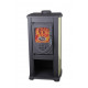 Cast iron fireplace stove Bella Thalia Okta (cream)