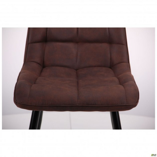 AMF dining chair Arkansas black/cowboy PK brown 545123