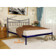 Metal double bed 180x190 Metakam Paris-1 Blue