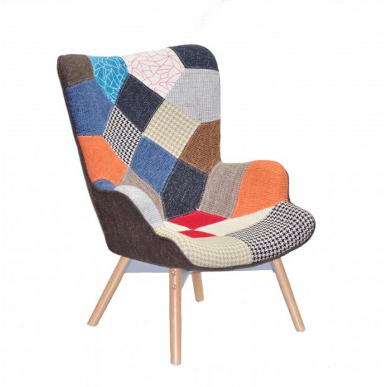 Armchair Regent Onder Mebli Patchwork No. 1