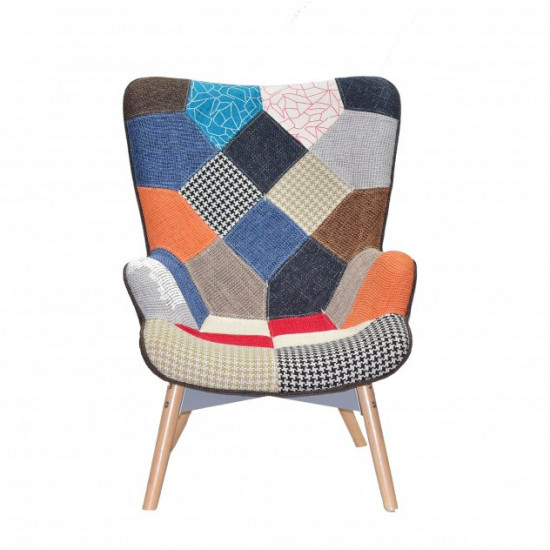 Armchair Regent Onder Mebli Patchwork No. 1