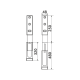 DC bracket for microwave oven white (2 pcs.)