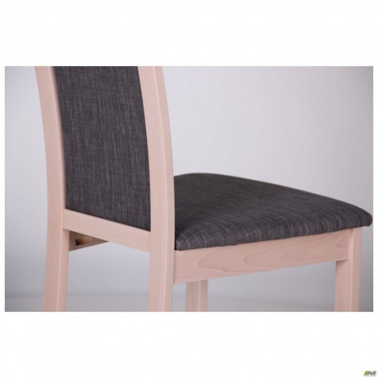 AMF dining chair Burton bleached beech/graphite 546279