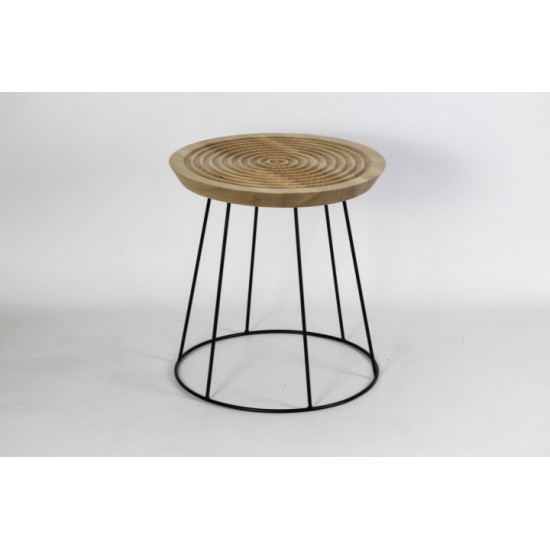 Wooden table - stool for the bedroom, living room, kitchen.