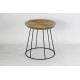 Wooden table - stool for the bedroom, living room, kitchen.