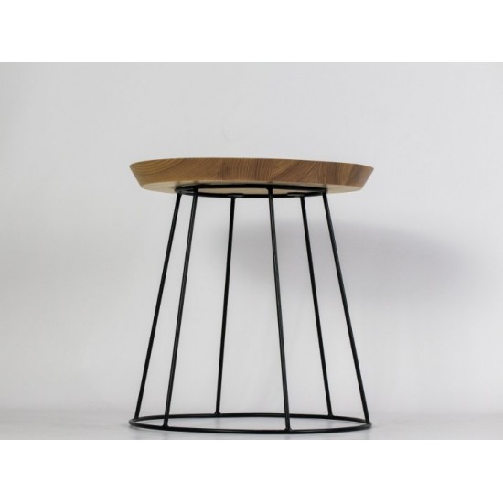 Wooden table - stool for the bedroom, living room, kitchen.