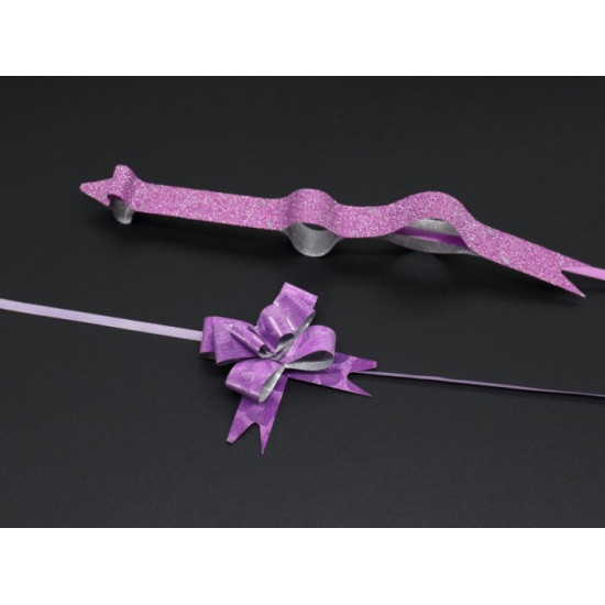 Gift bow lingering plain Violet (BN-628-10)