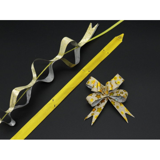 Gift bow with stars Golden (BN-627-10)