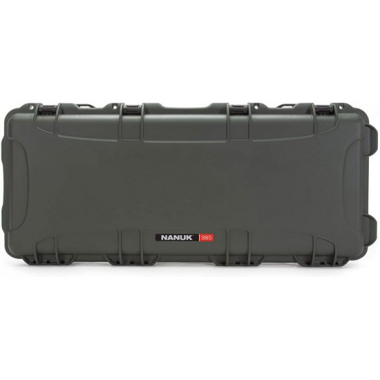 Waterproof plastic case with foam Nanuk Case 985 With Foam Olive (985-1006)