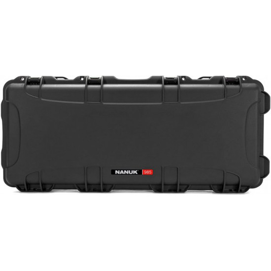 Waterproof plastic case with foam Nanuk Case 985 With Foam Black (985-1001)