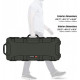 Waterproof plastic case with foam Nanuk Case 985 With Foam Olive (985-1006)