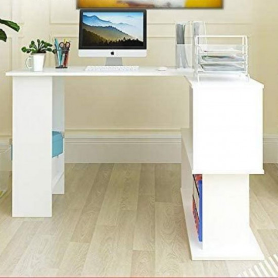 Corner desk Bt-312, White (124/74/50)