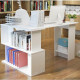 Corner desk Bt-312, White (124/74/50)