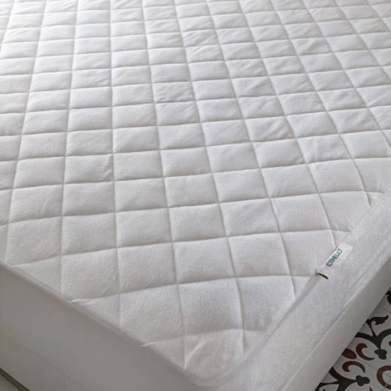 Mattress cover Aqua Comfort Othello 70x140 cm White 000166672