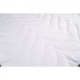 Mattress cover Lovera Comfort Othello 140x200 cm White 000166695