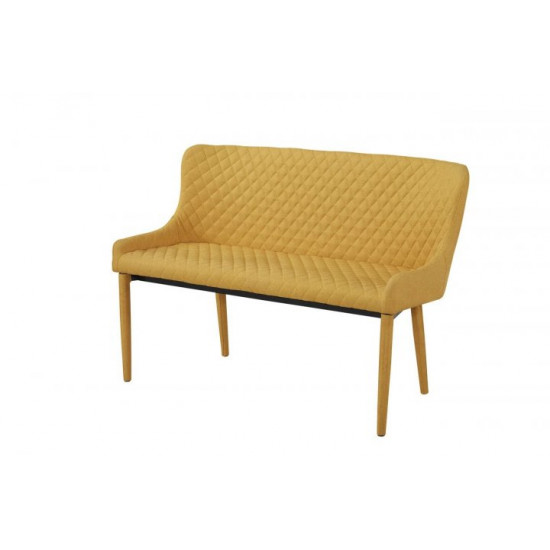 Bench (banquette) Accord CHICAGO yellow 1200x460x830 mm