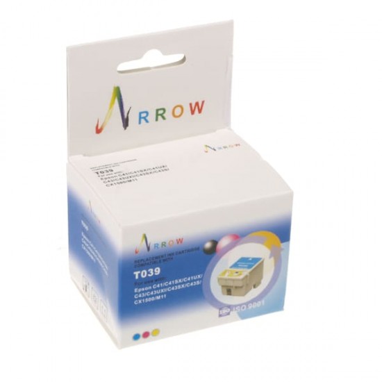 Cartridge for Epson Stylus C41 Arrow Color T039