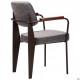 Armchair AMF Lennon coffee / concrete 521909