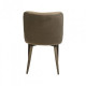 Chair Vetro M-20 (M-20) cappuccino velor legs black 520x640x820