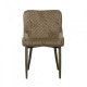 Chair Vetro M-20 (M-20) cappuccino velor legs black 520x640x820