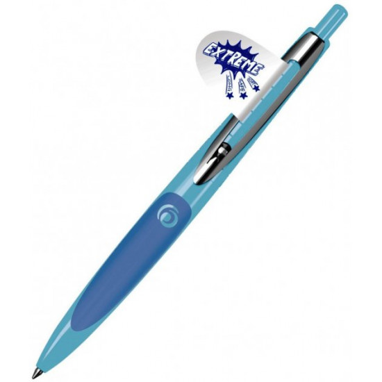  Ручка шариковая Herlitz My.Pen Extreme Blue Голубой корпус Синяя (50028238)