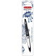 Ручка кулькова Herlitz My.Pen Extreme Black-White Чорний корпус Синя (50028276)