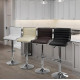 Adjustable bar stool • Hoker Malva • beige