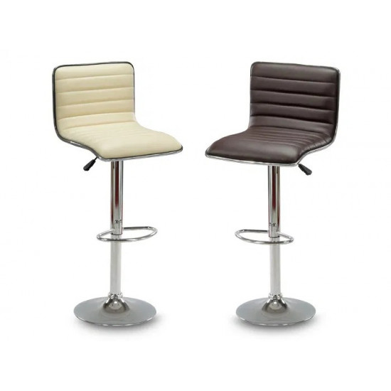 Adjustable bar stool • Hoker Malva • beige