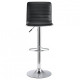 Adjustable bar stool • Hoker Malva • black