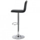 Adjustable bar stool • Hoker Malva • black