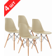 Set of chairs GT Racer X-D10 Beige (4 pcs)