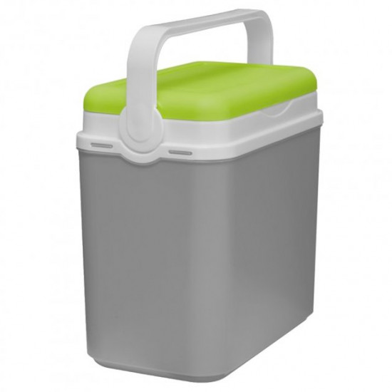 Isothermal container Adriatic 12 l gray with light green