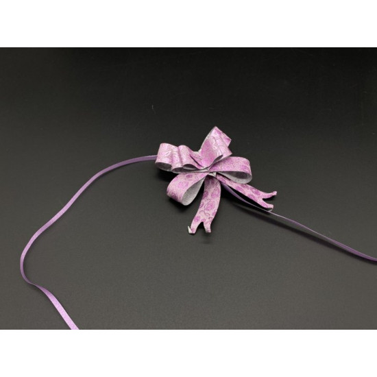 Gift bow with sparkles Light pink (BN-627-5)