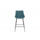 Half-bar chair Vetro VT-В-140-1 corduroy color azure