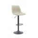 Bar chair Vetro VT-B-104 artificial nubuck color gray antique