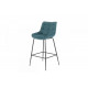 Half-bar chair Vetro VT-В-140-1 corduroy color azure