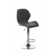 Bar chair Vetro VT-B-11 artificial nubuck color gray